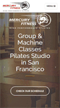 Mobile Screenshot of mercuryfitness.com